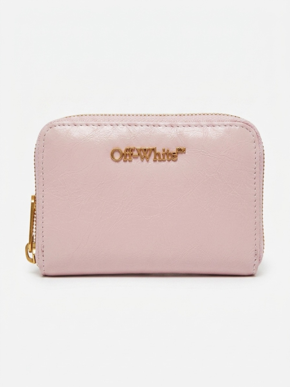 Off-White Pink Small Zip Wallet
